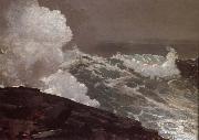 Winslow Homer Vent du nord-est oil painting reproduction